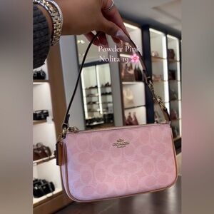 SOLD Coach Powder Pink Nolita
